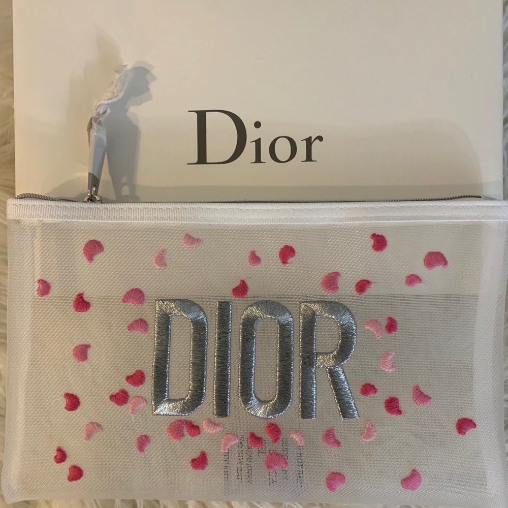 Dior Make Up Bag (see through)